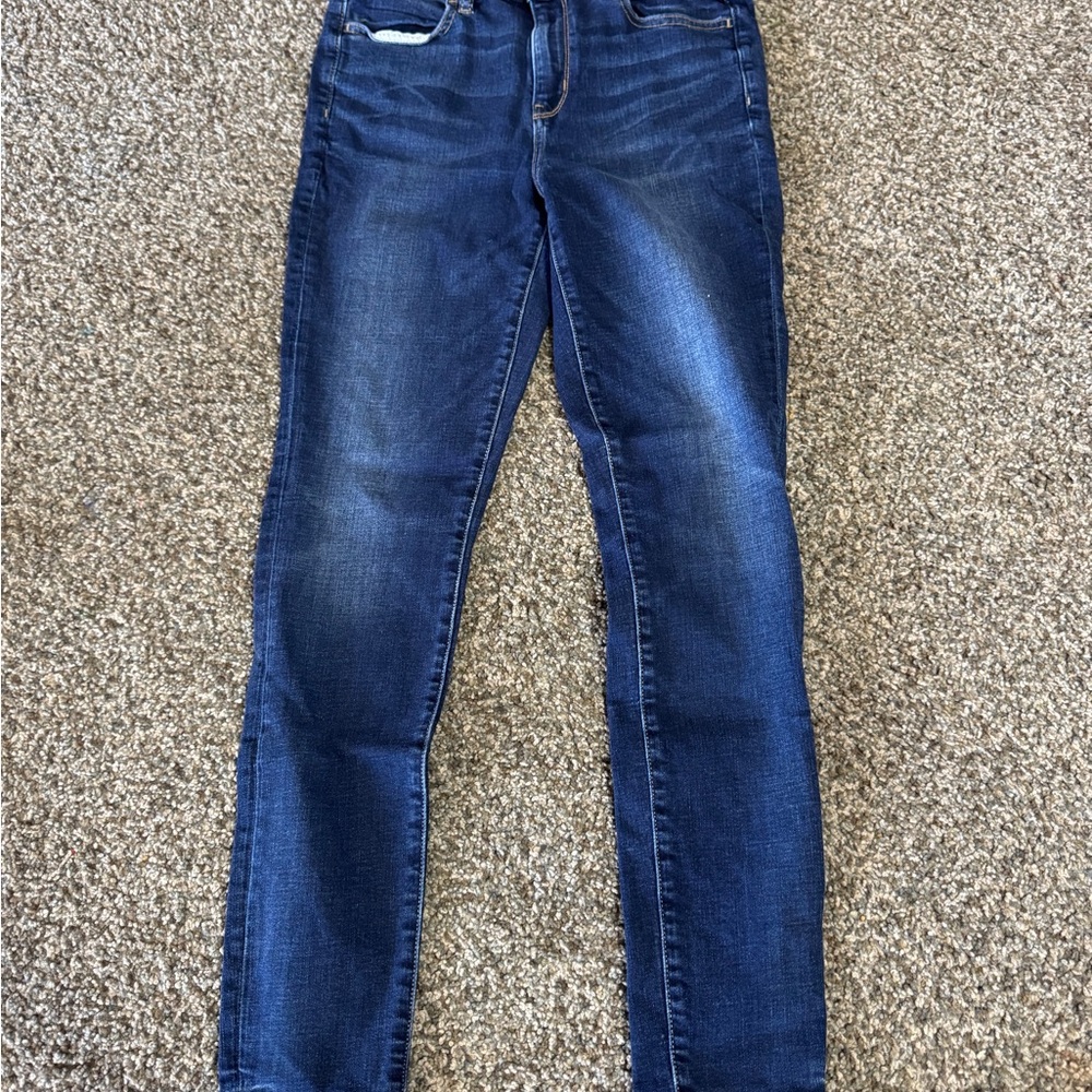 American Eagle Outfitters Dark Blue Skinny Jeans